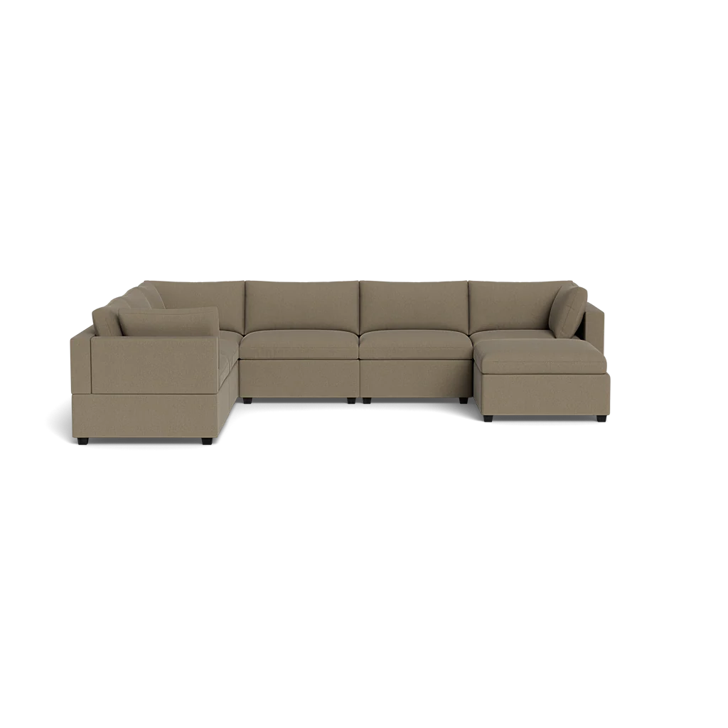 Kova Box Cushion Grand Corner + Ottoman - Image 10