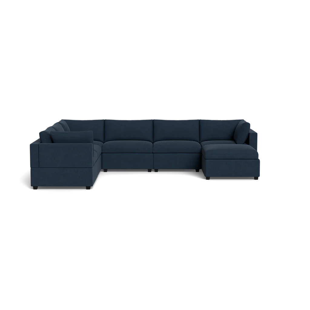 Kova Box Cushion Grand Corner + Ottoman - Image 12