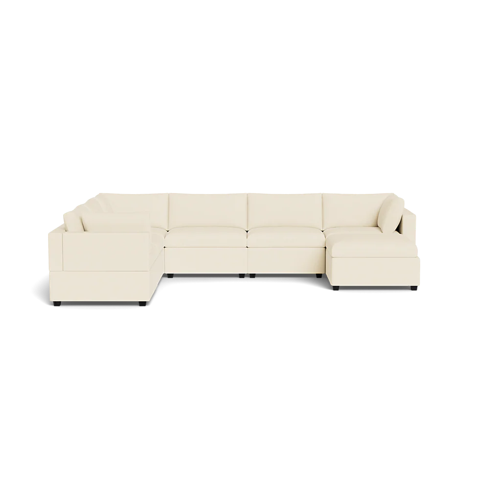 Kova Box Cushion Grand Corner + Ottoman - Image 13