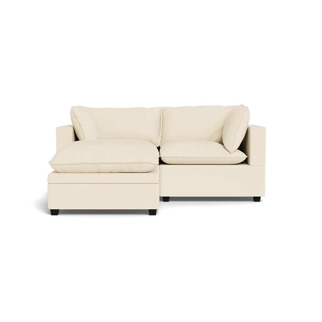 Kova Pillow Cushion Sofa 86" + Ottoman - Image 17
