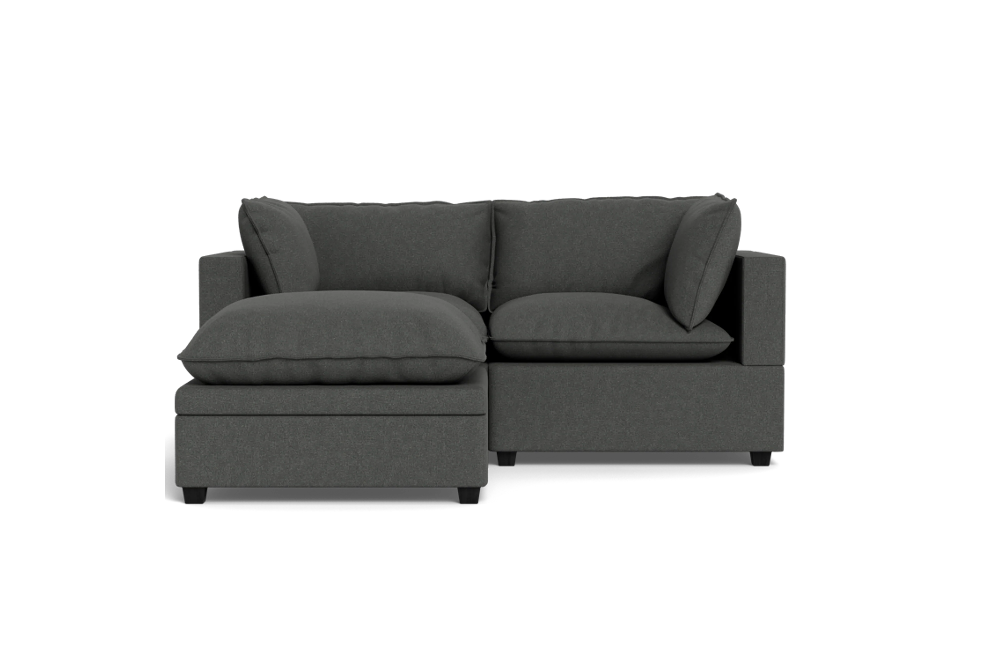 Kova Pillow Cushion Sofa 86" + Ottoman - Image 46
