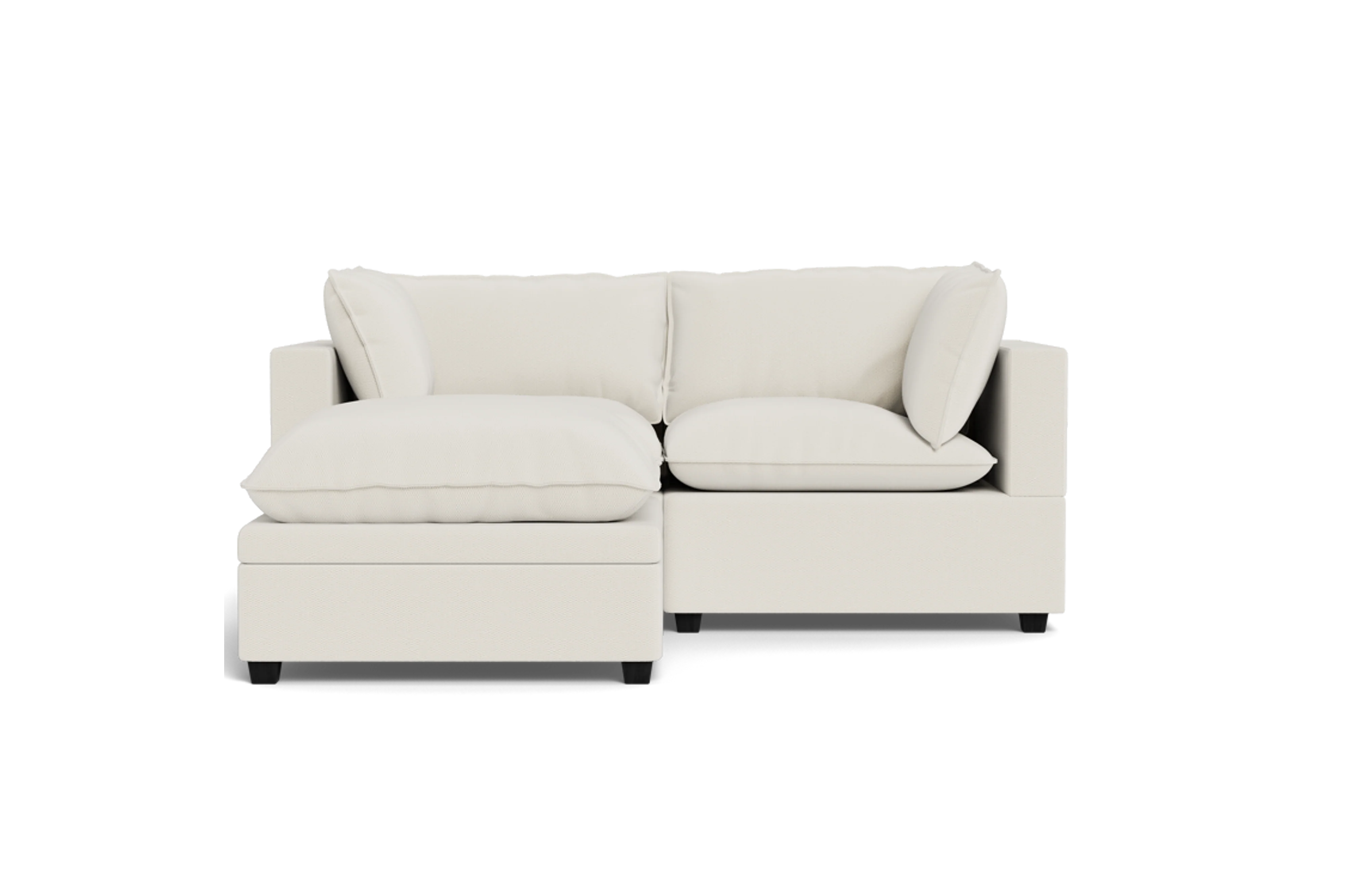 Kova Pillow Cushion Sofa 86" + Ottoman - Image 49