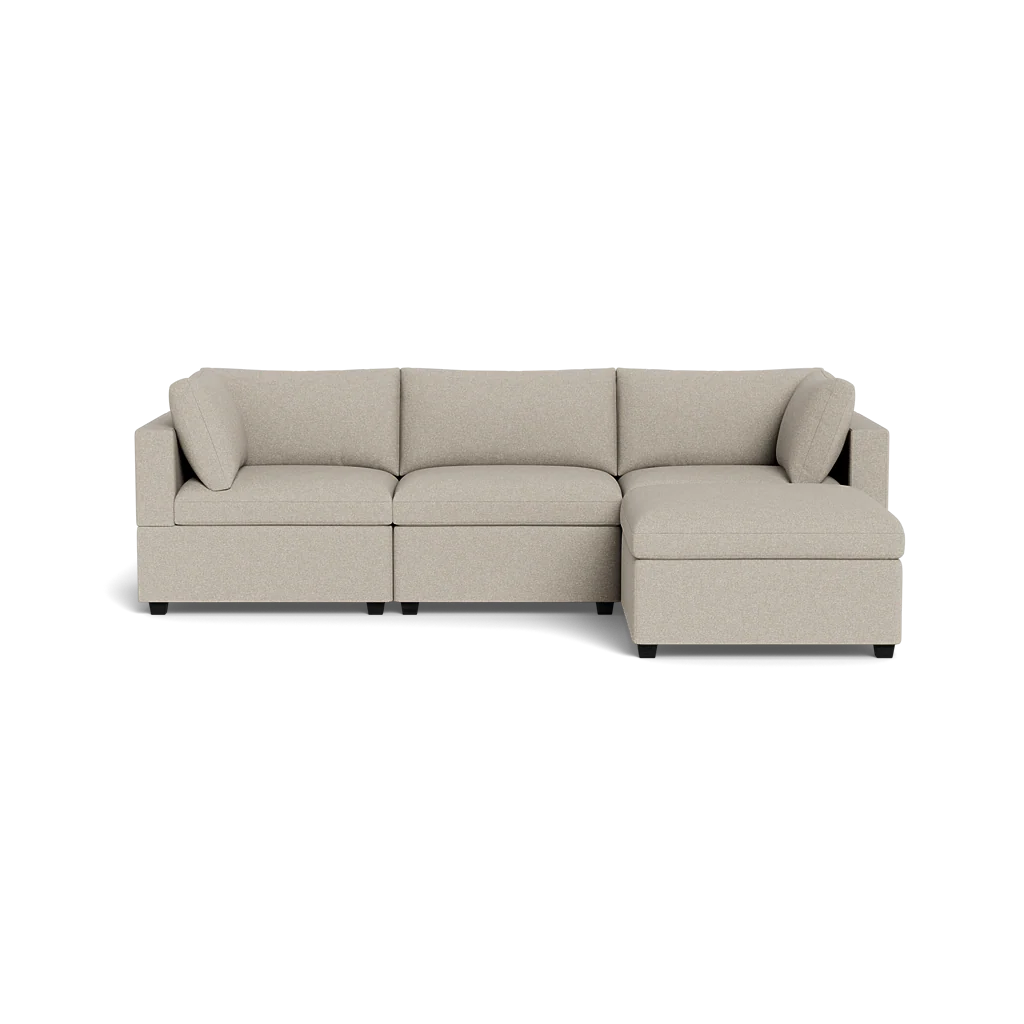 Kova Box Cushion Sofa 122" + Ottoman - Image 21