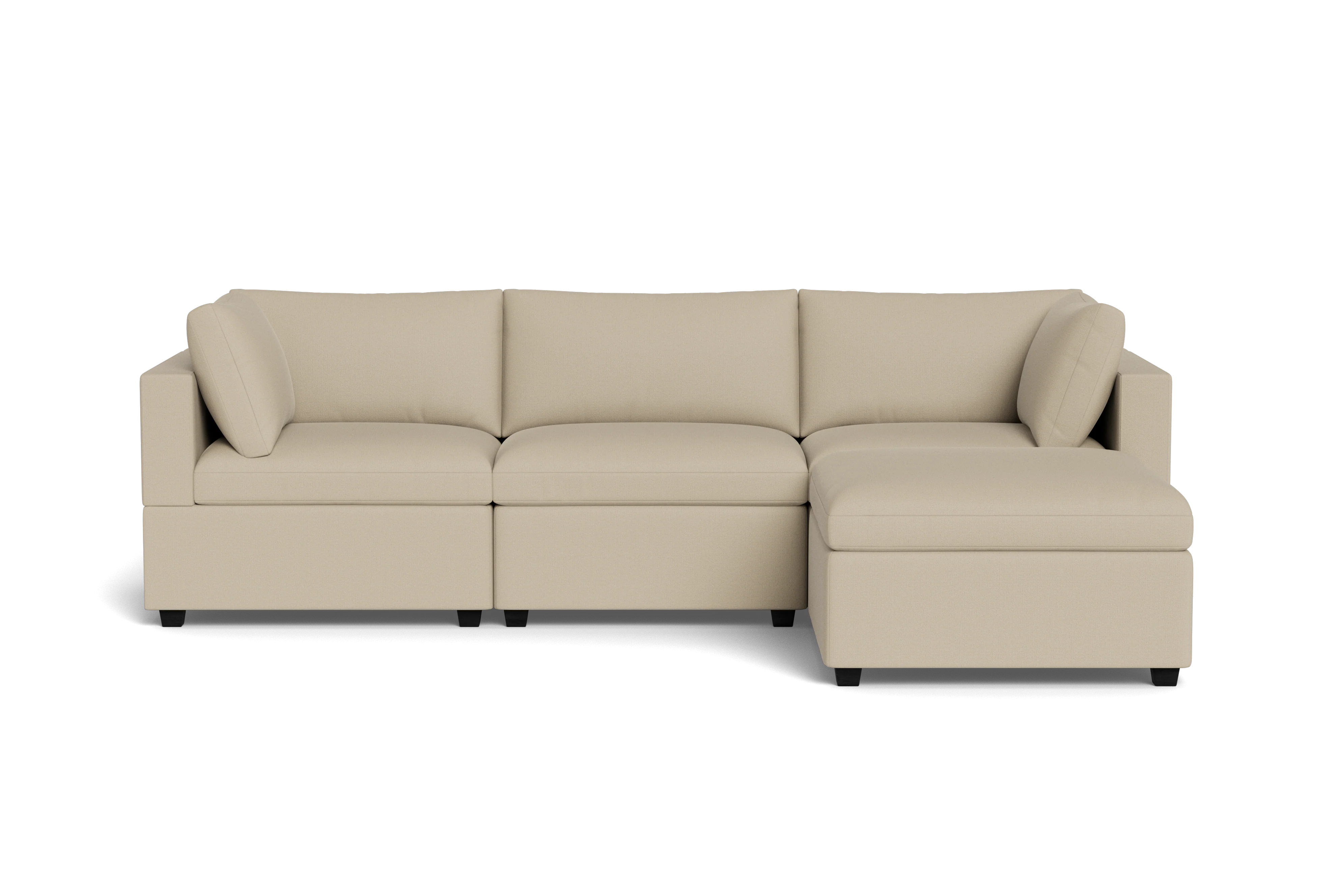 Kova Box Cushion Sofa 122" + Ottoman - Image 62